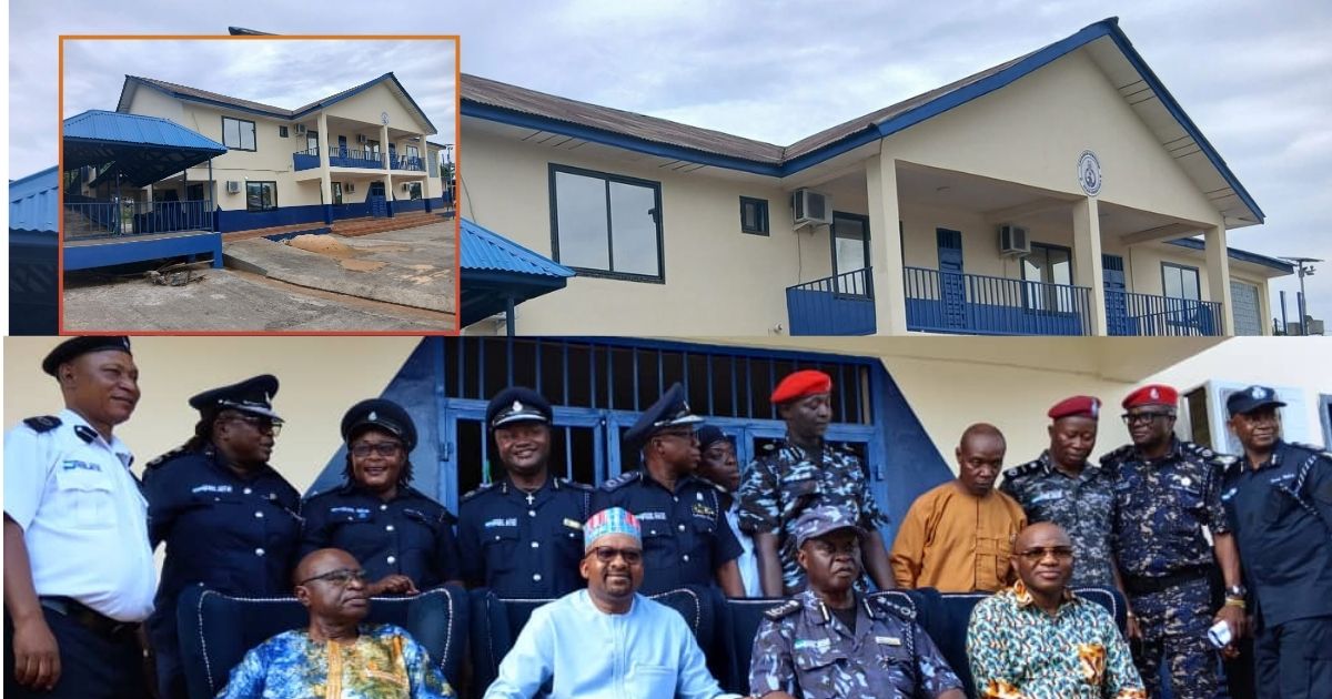 New Aberdeen Police Station Commissioned to Boost Security in Freetown