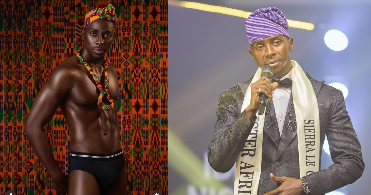 Sierra Leonean Model Almon Sall Wins Mister Africa International 2025 Pageant