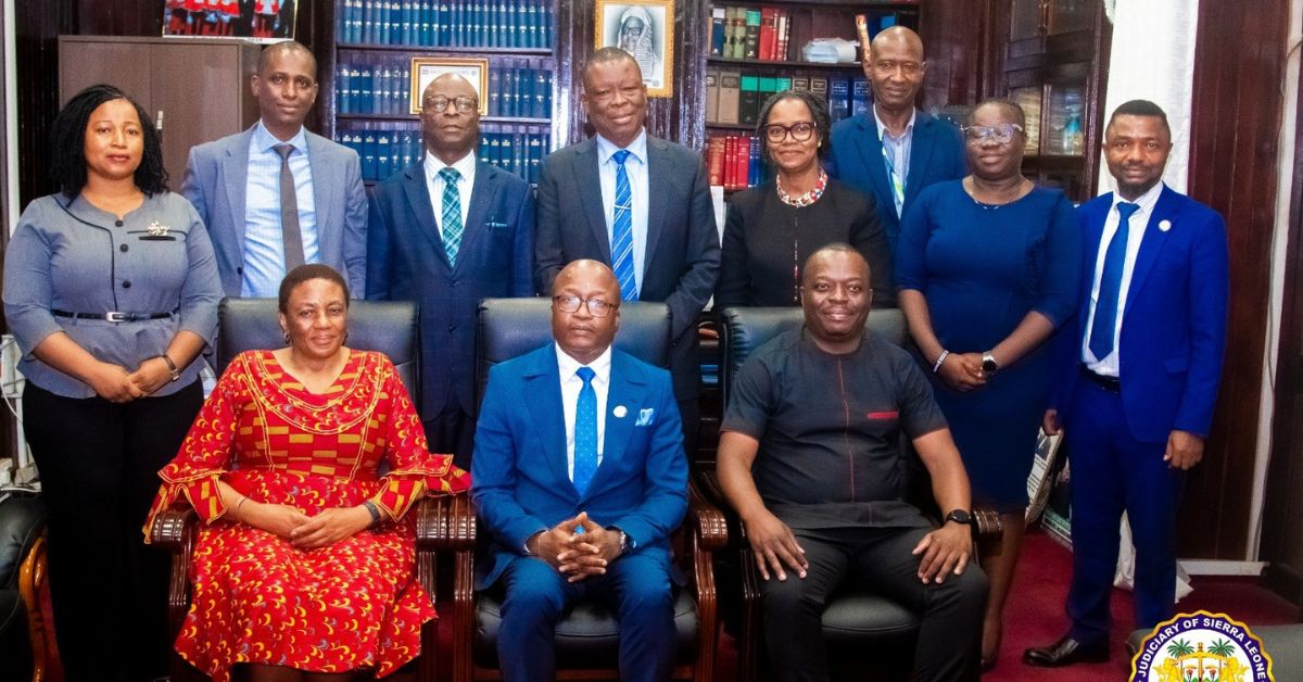 Sierra Leone Judiciary Engages AFROSAI-E on Enhancing Audit and Oversight Capacity