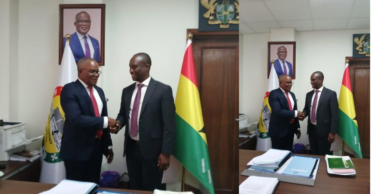 Clerk of Sierra Leone Parliament Meets Counterpart in Ghana