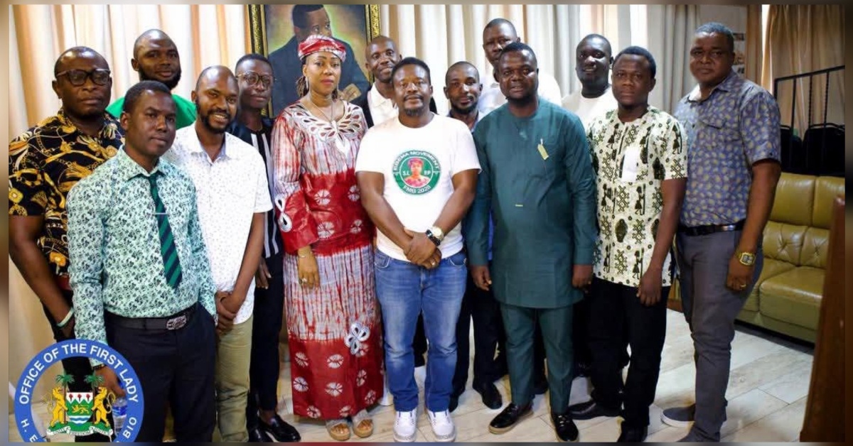 First Lady Fatima Bio Engages SLPP Young Generation in a Spirit of Unity and Progress