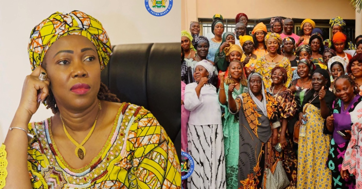 First Lady Fatima Bio Engages Women Traders Union on Challenges Facing Market Women