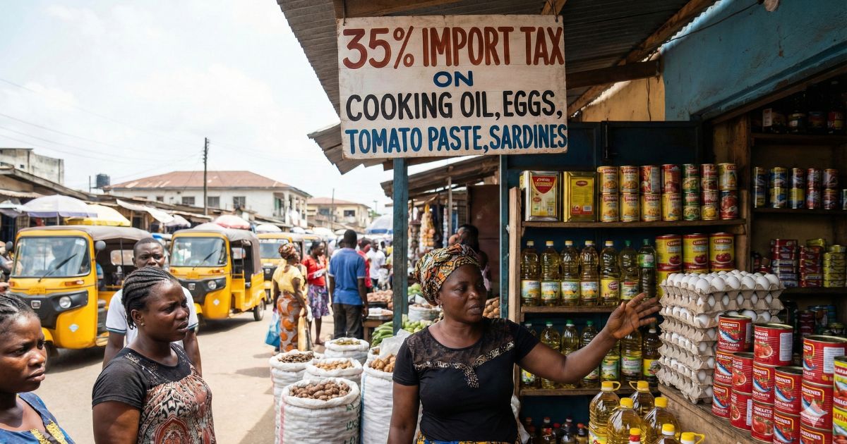 Sierra Leone Imposes 35% Import Tax on Cooking Oil, Eggs, and Sardines to Boost Local Industry