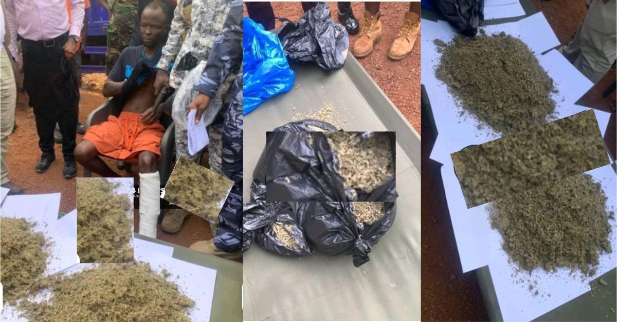 Kush Suspect Breaks Leg After Jumping from Three-Storey Building During Police Raid in Freetown