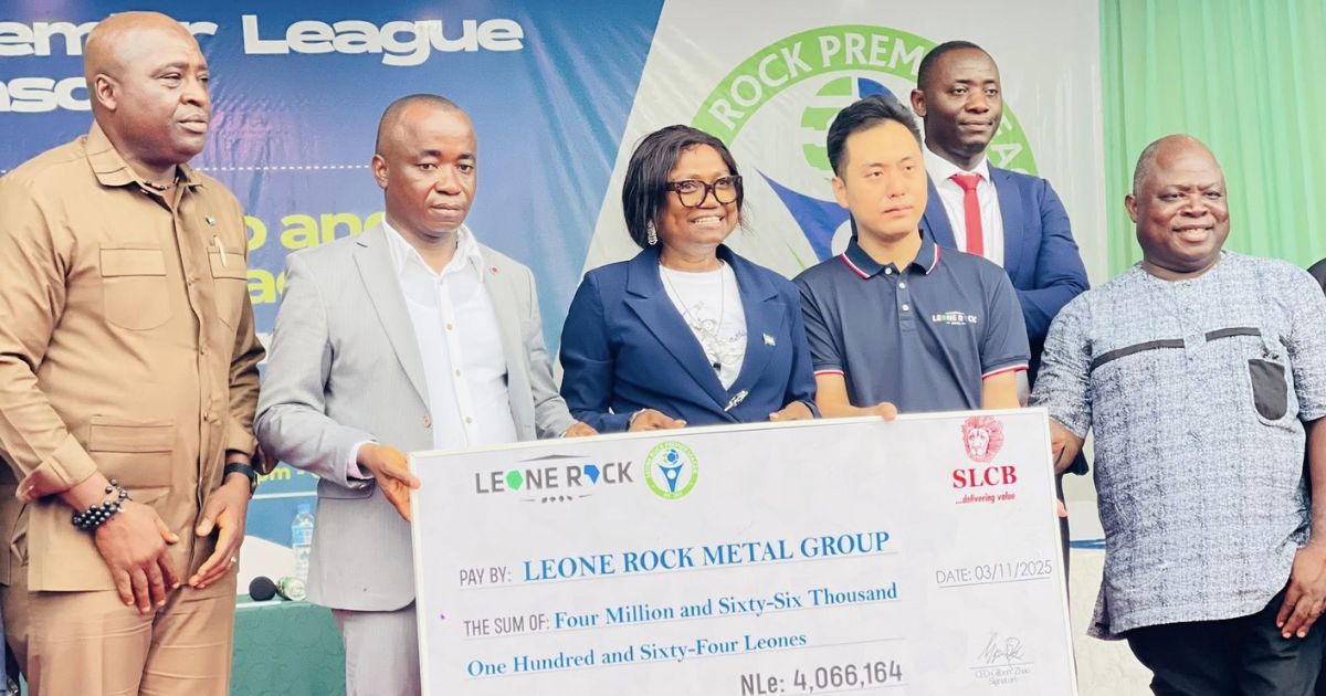 Leone Rock Renews Sponsorship Deal With Sierra Leone Premier League For Le4 Million