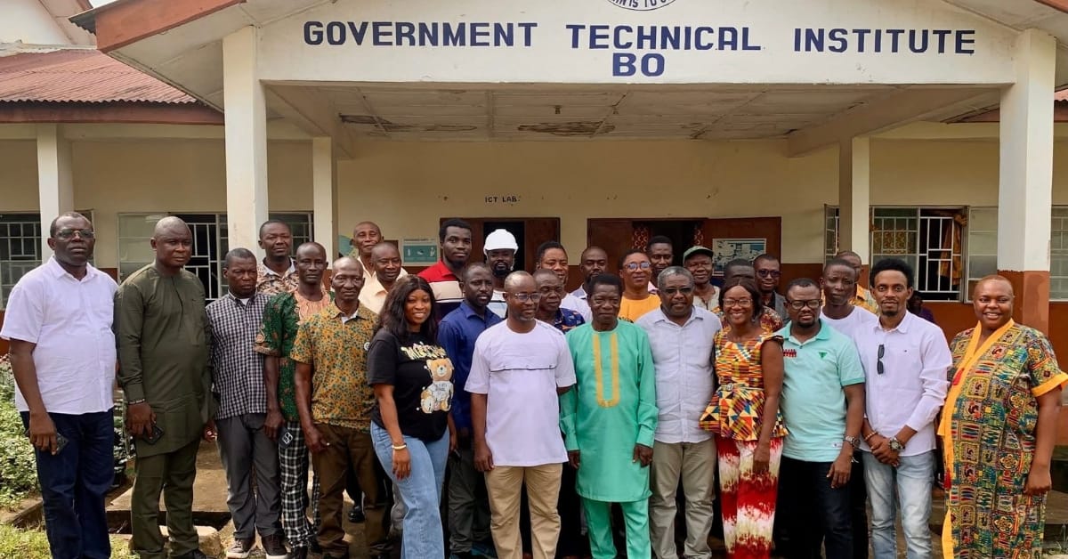 Sierra Leone Advances New Industrial Plumbing Curriculum with Bo Workshop