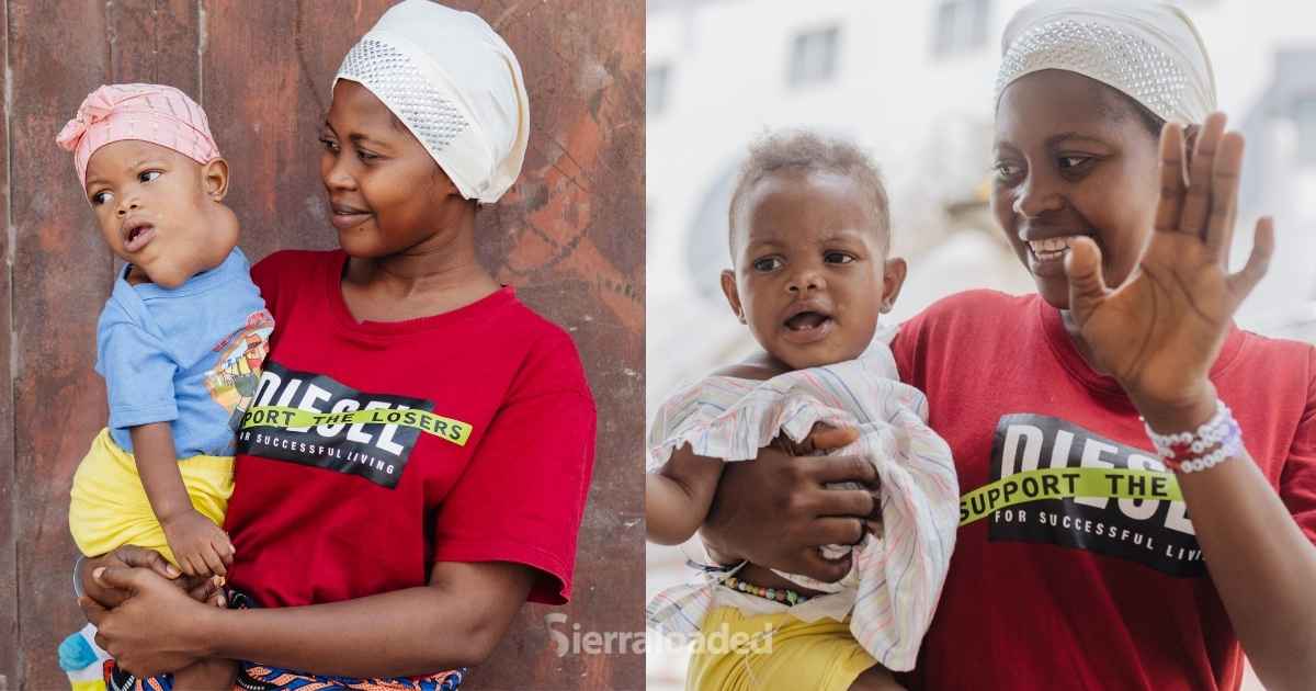 How Mercy Ships Saved 10-Month-Old Baby Memunatu With Large Tumor on The Neck