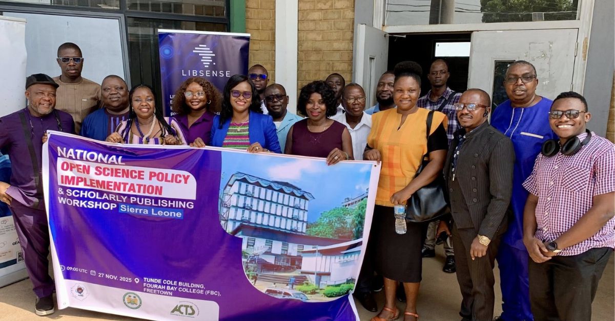 Government Pushes for Open Science, Scholarly Publishing in Sierra Leone