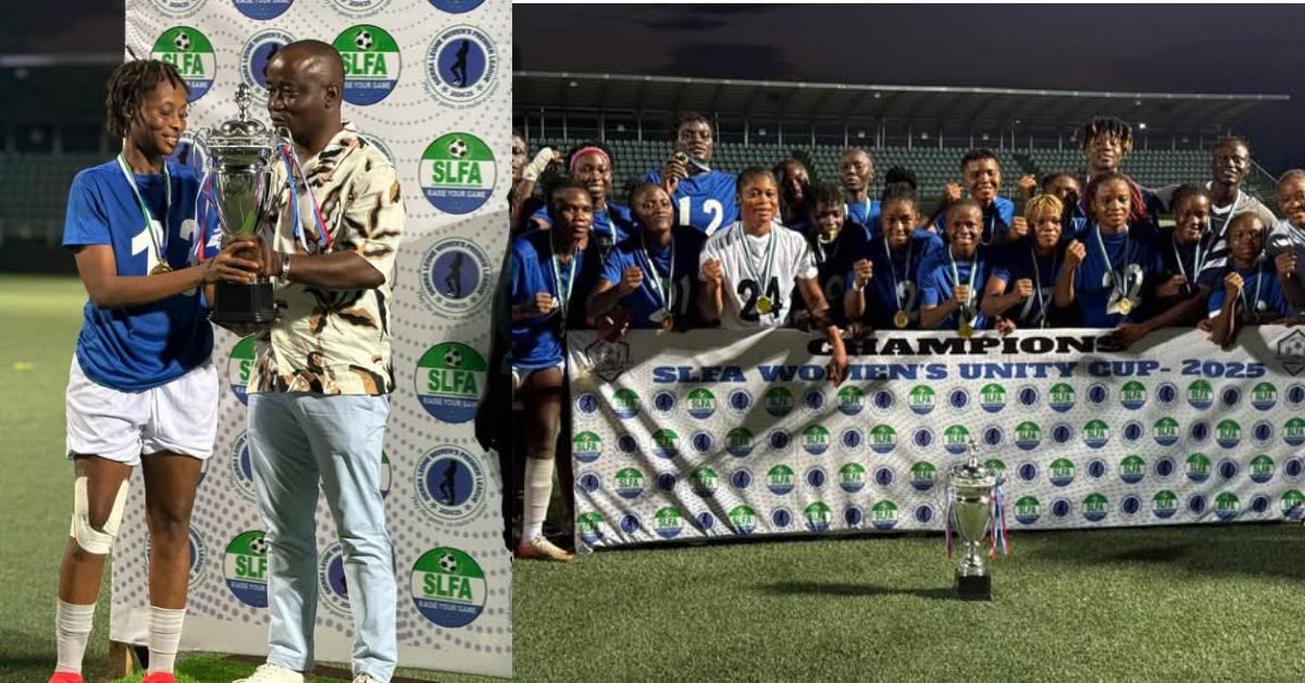 Mogbwemo Queens Defeat Ram Kamara to Win Unity Cup