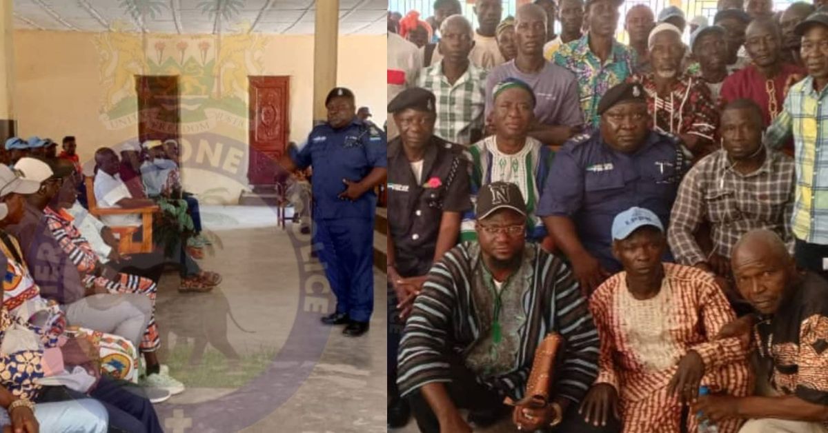 Motema Division Tackles Crime Through Community Engagement