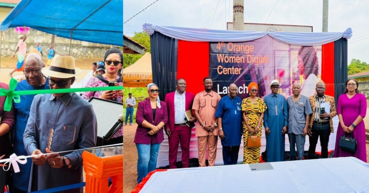 Orange Foundation Commissions Fourth Women’s Digital Center in Port Loko