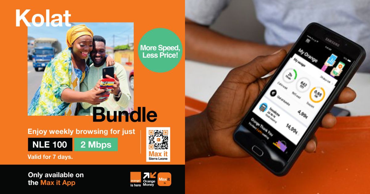 Orange Sierra Leone Replaces Popular Le 60 Kolat Bundle, Introduces Faster Speeds