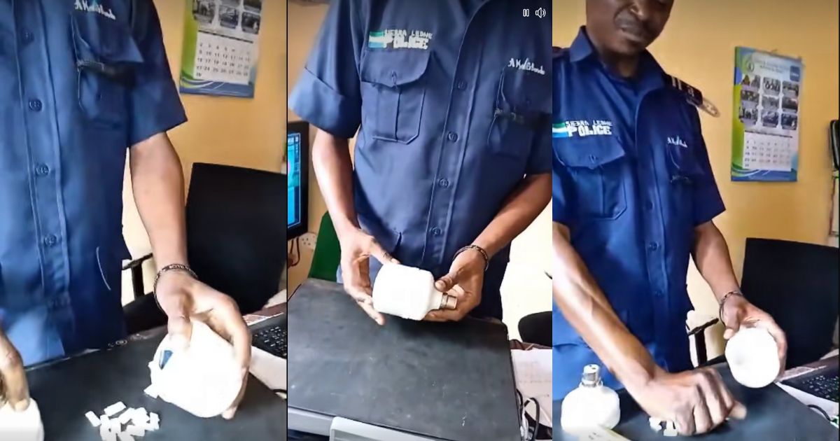 Police Apprehend Man With 83 Wraps of Kush Hidden Inside Electric Bulb