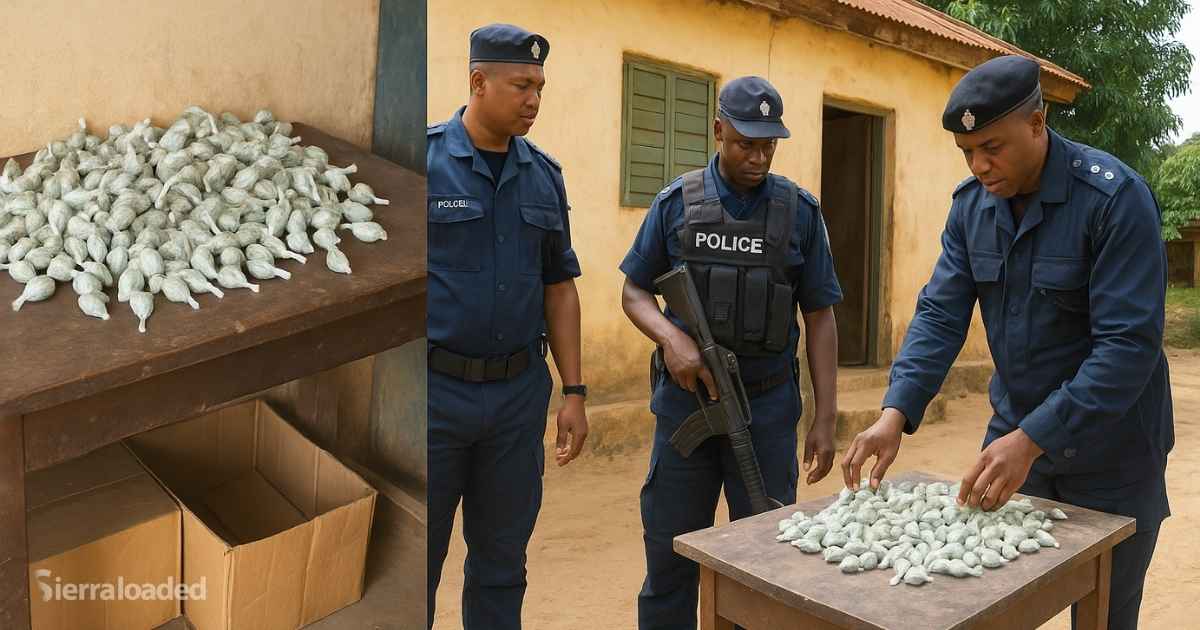 Police Officer on the Run After Drugs Found in His Quarters at Sierra Rutile