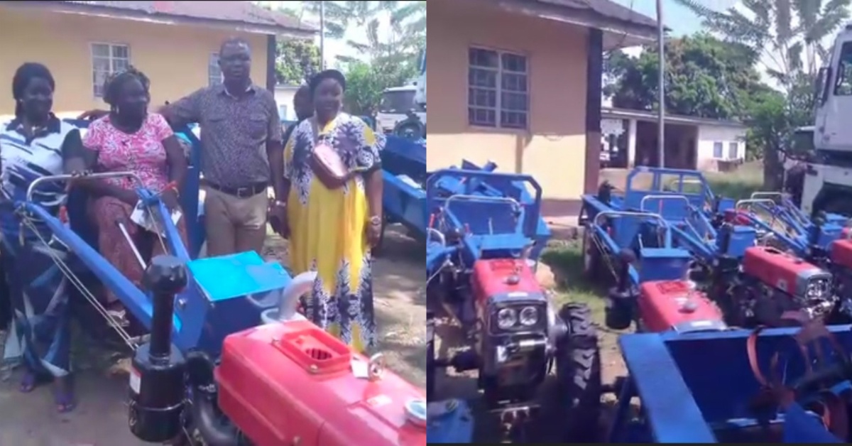 Kenema Farmers Receive Major Boost as Agriculture Ministry Distributes Power Tillers
