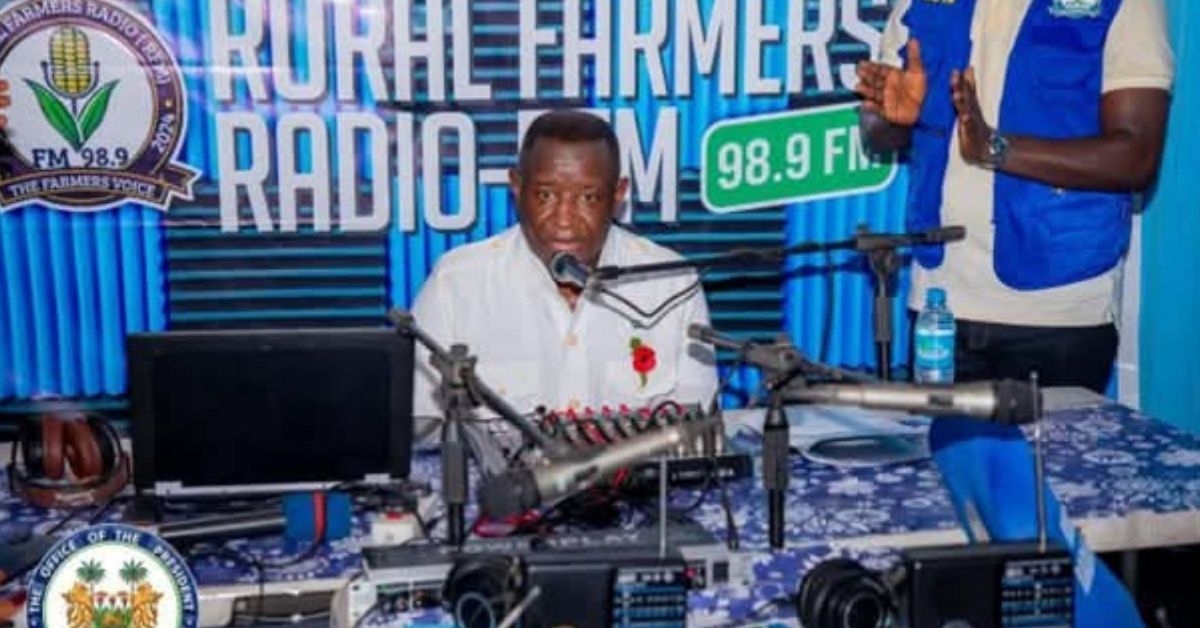 President Bio Launches Rural Farmers Radio 98.9 FM in Kambia