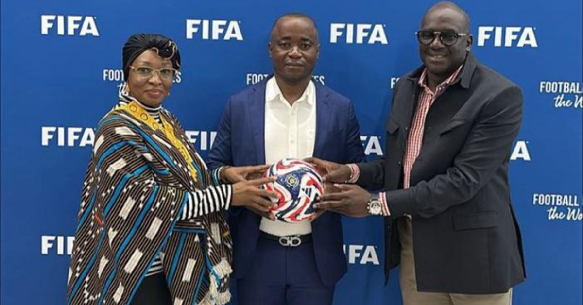 SLFA President Engages FIFA Regional Office in Rabat on Football Development