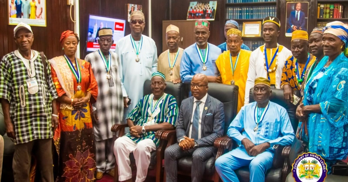 Western Area Tribal Heads Push for Title Change in Historic Engagement with Chief Justice