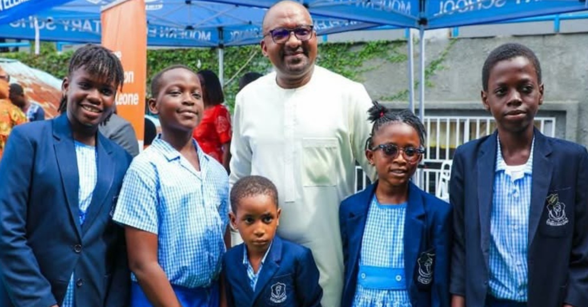 VP Juldeh Jalloh Donates Digital School Kits to Two Schools in Freetown