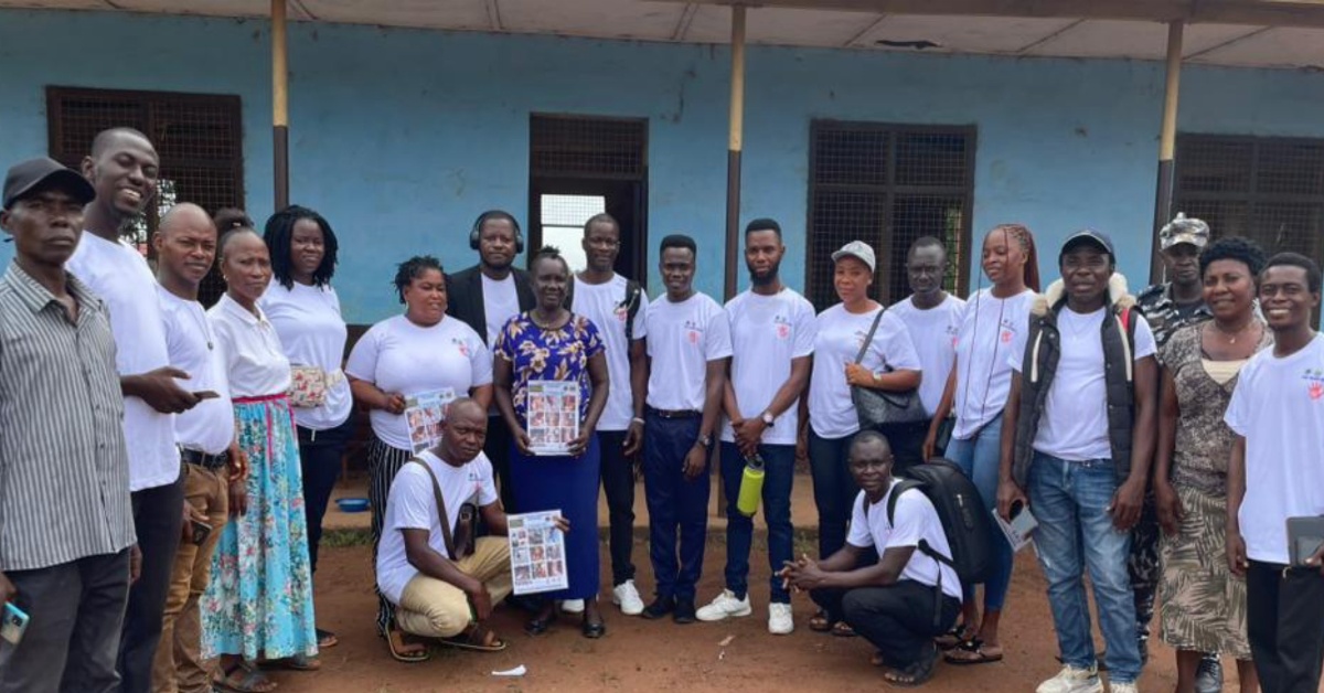 Kori Chiefdom Youths Launch School-to-School Anti-Drug Awareness Program