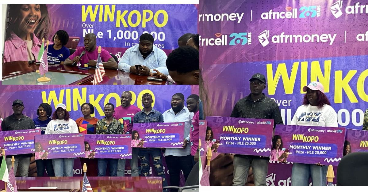 Africell Presents “Win Kopor” Awards to Five Lucky Subscribers