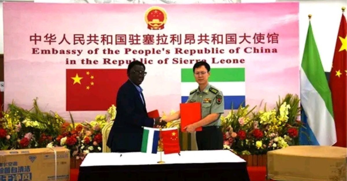 Chinese Embassy Donates Office Equipment to Sierra Leone’s Parliamentary Defence Committee