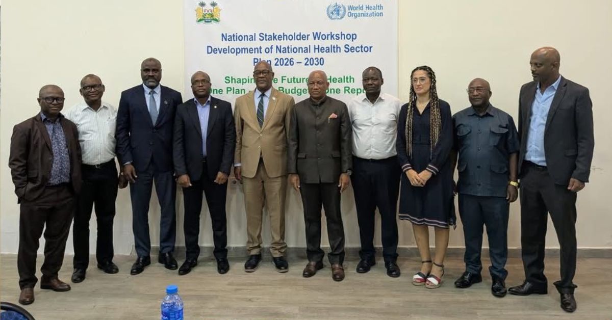 Health Ministry, WHO Launch Strategic Planning for Sierra Leone’s Next Five-Year Health Agenda