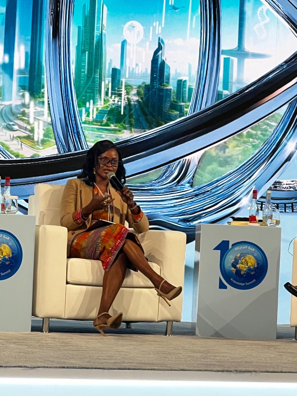 Minister Wurie Advocates for Innovation, Technology, and Equal Opportunities at Knowledge Summit