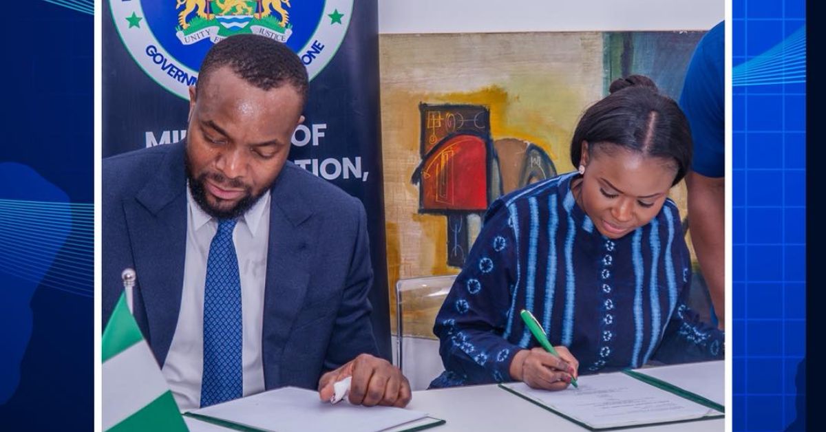 Sierra Leone, Nigeria Sign MoU to Strengthen Digital Cooperation