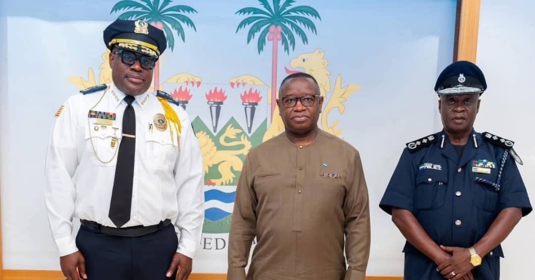 Liberia Police Chief Meets President Bio to Discuss Regional Security Cooperation