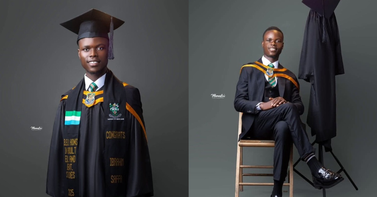 Kekeh Rider Graduates With First Class Honours After Funding His Own Education