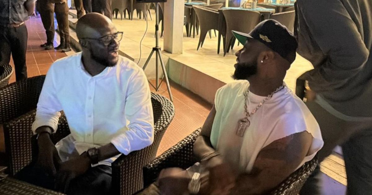 Davido Shares Relaxed Evening with APC Flagbearer Aspirant Ady Macauley