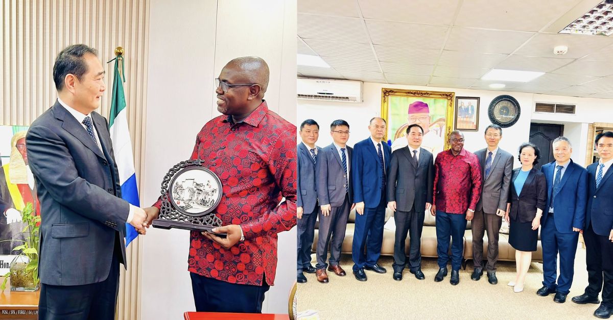 Chinese Delegation from Anhui Province Visits Sierra Leone Parliament to Strengthen Bilateral Ties