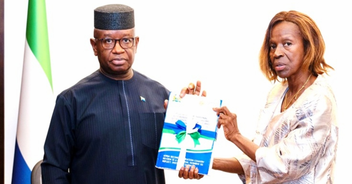 Sierra Leone’s Triumphant APRM Milestone: President Bio Receives Second-Generation Self-Assessment Report – A Catalyst for Enduring National Progress