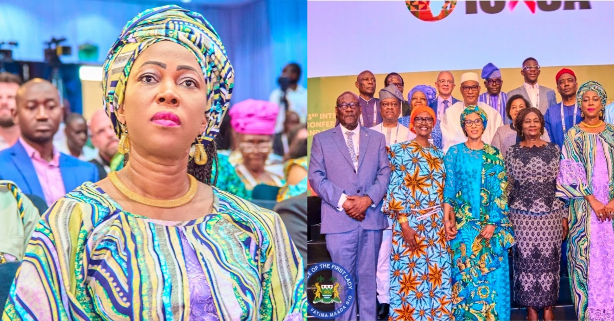 First Lady Fatima Bio Attends Opening of ICASA 2025