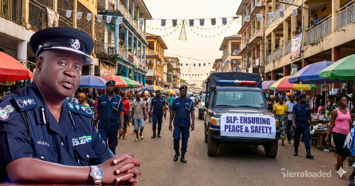 Sierra Leone Police Issues Strict Security Guidelines for 2025 Festive Season