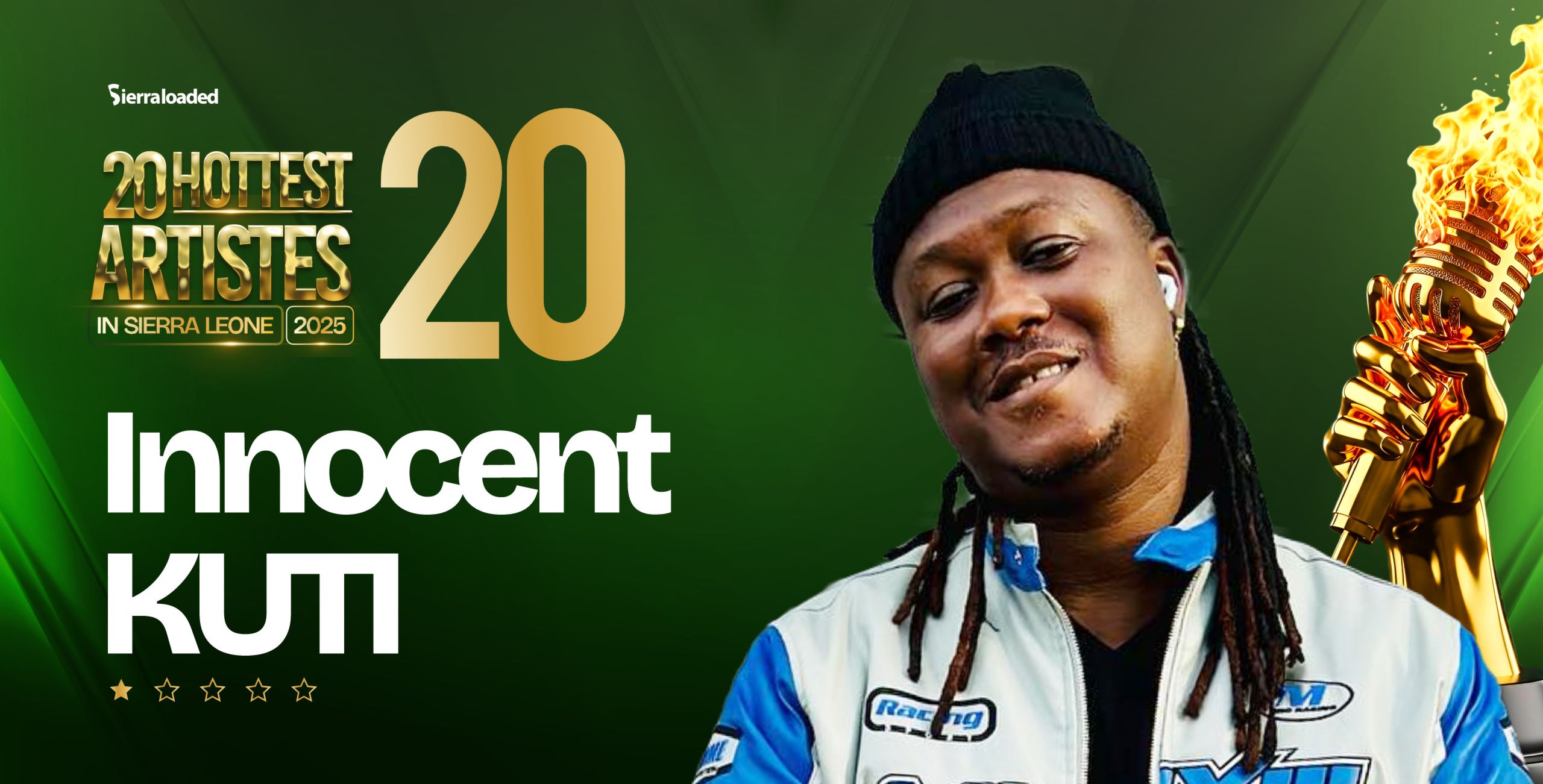 The 20 Hottest Artistes in Sierra Leone 2025: Innocent – #20