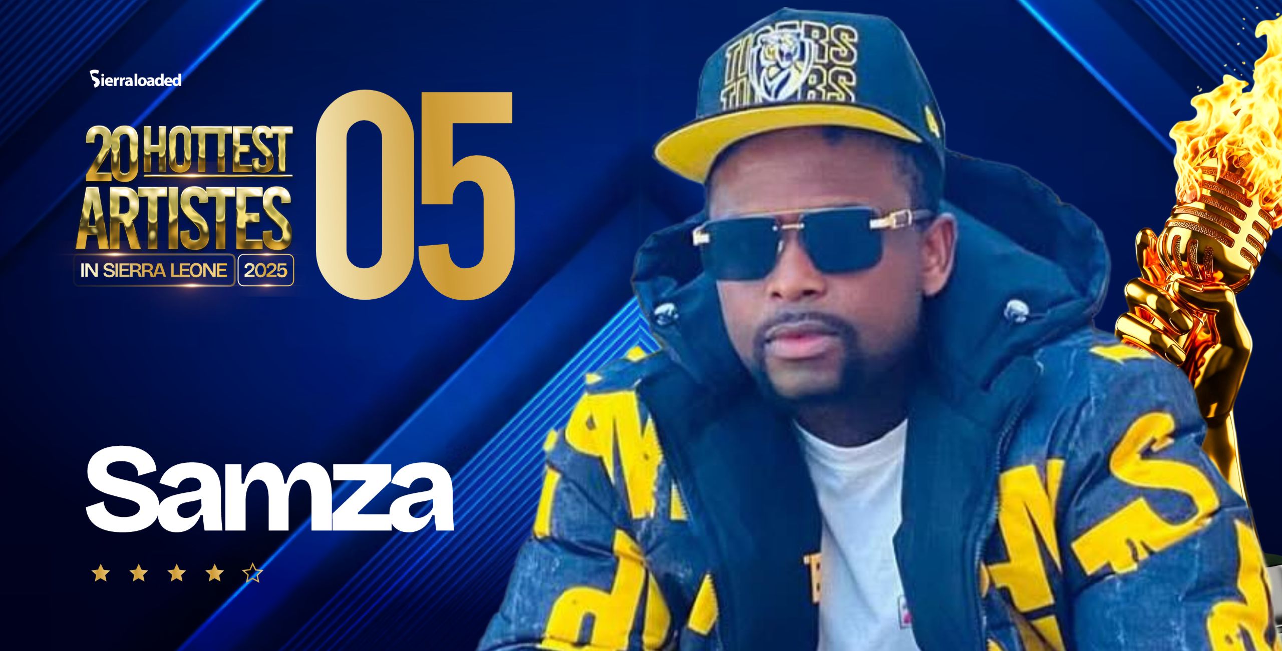 The 20 Hottest Artistes in Sierra Leone 2025: Samza – #5