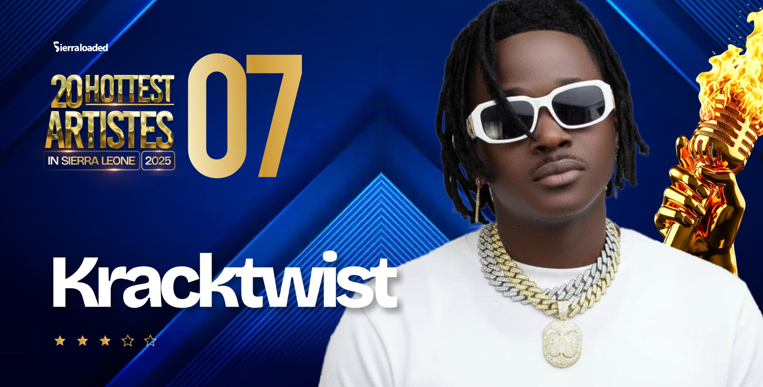 The 20 Hottest Artistes in Sierra Leone 2025: Kracktwist – #7