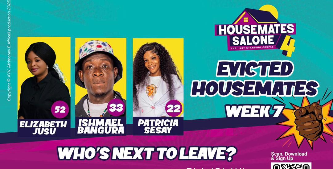 Liz Allen, Ishmael Bangura, and Patricia Sesay Evicted Ahead of Housemates Salone S4 Semi-Finals