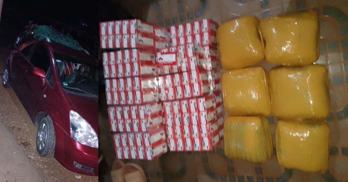 Police Crack Down on Tramadol, Cannabis Trafficking at Maforkie Checkpoint