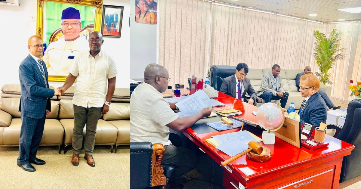 Indian High Commissioner Boosts Ties With Sierra Leone Parliament