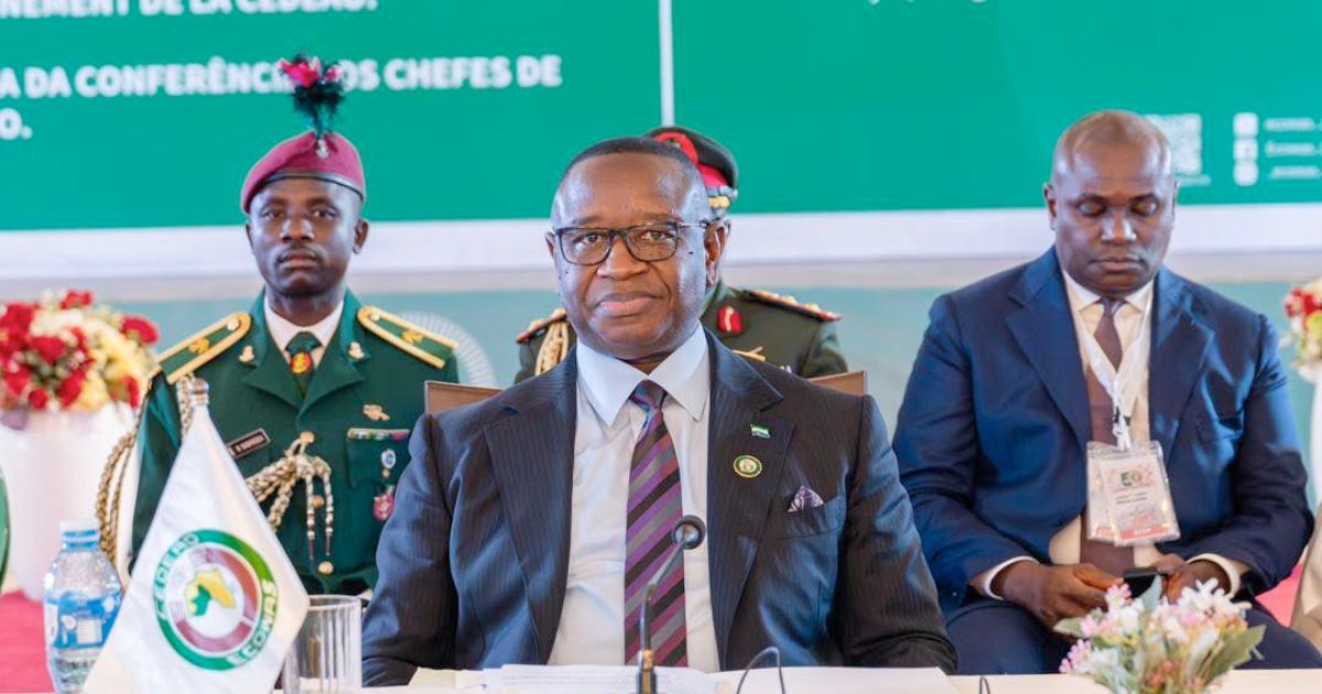 President Bio Opens 68th ECOWAS Ordinary Session, Confirms Reduction in Air Travel Costs