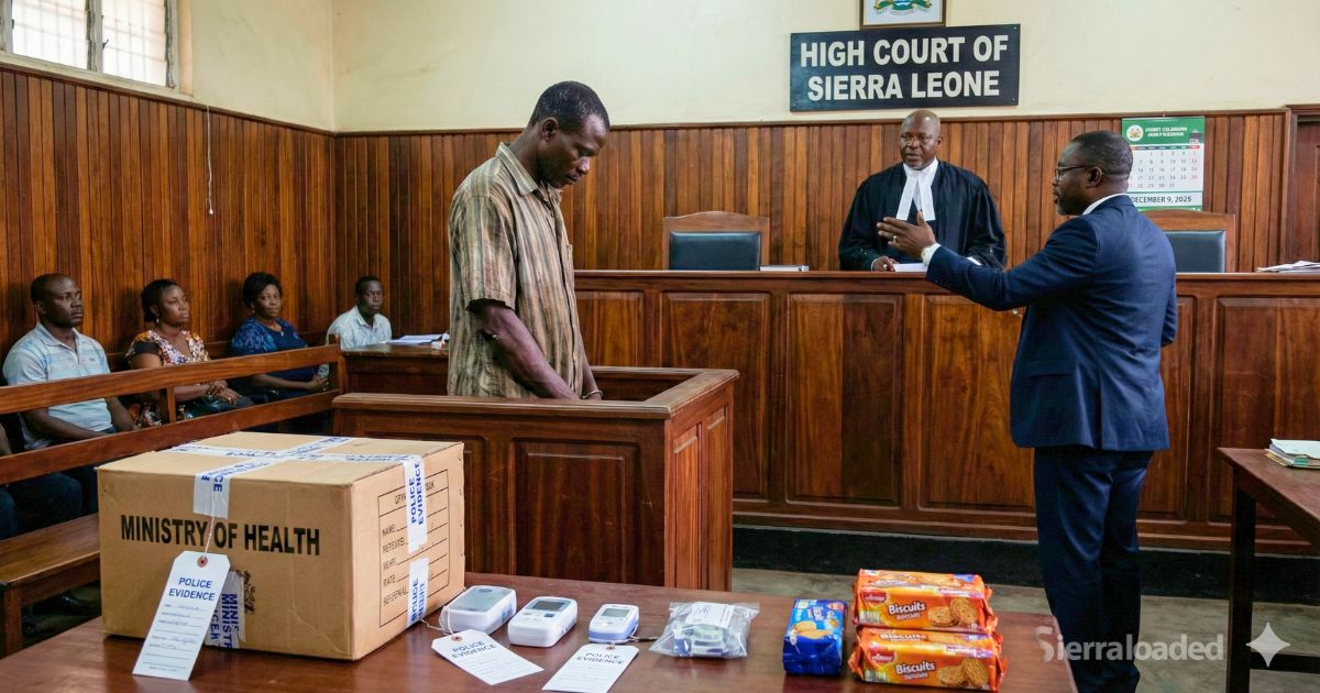 Man Gets 12 Years Imprisonment for Stealing 20 Packets of Biscuits, Other Health Supplies in Kono