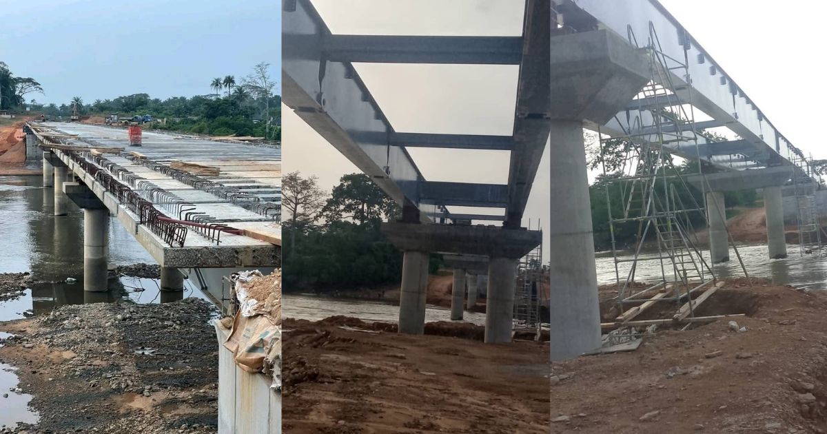 Construction of 181-Metre Manowa Bridge Progresses in Kailahun District