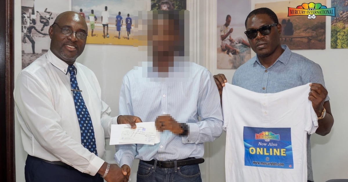 Young Sierra Leonean Wins Over NLe1,000,000 in Mercury Jackpot with Just NLe5 Stake