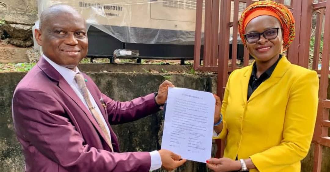 Ministry of Technical and Higher Education Receives 50 kW Generator from China