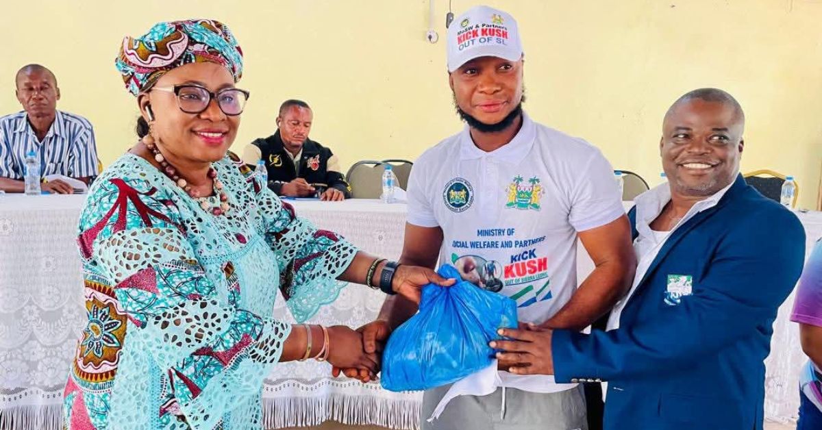 Ministry of Social Welfare discharges first batch of rehabilitated drug addicts in Kenema