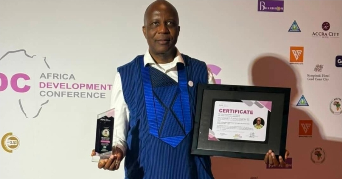 NASSIT Director General Receives Continental Award for Contributions to Social Security