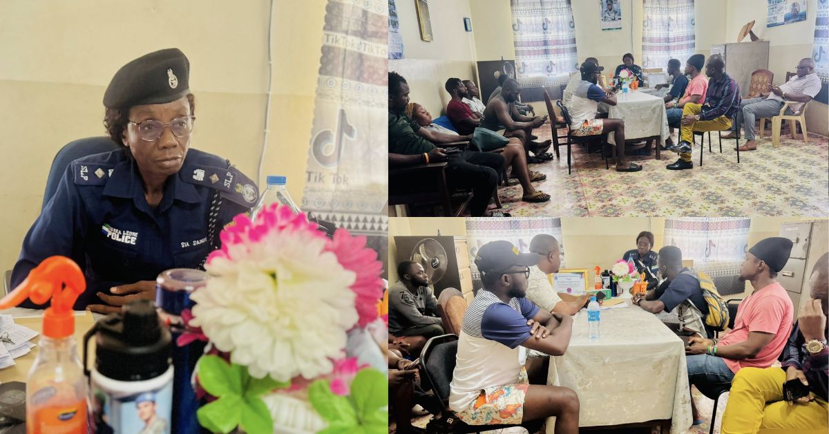 Moyamba LUC Engages Youths on Drug Abuse and Community Responsibility